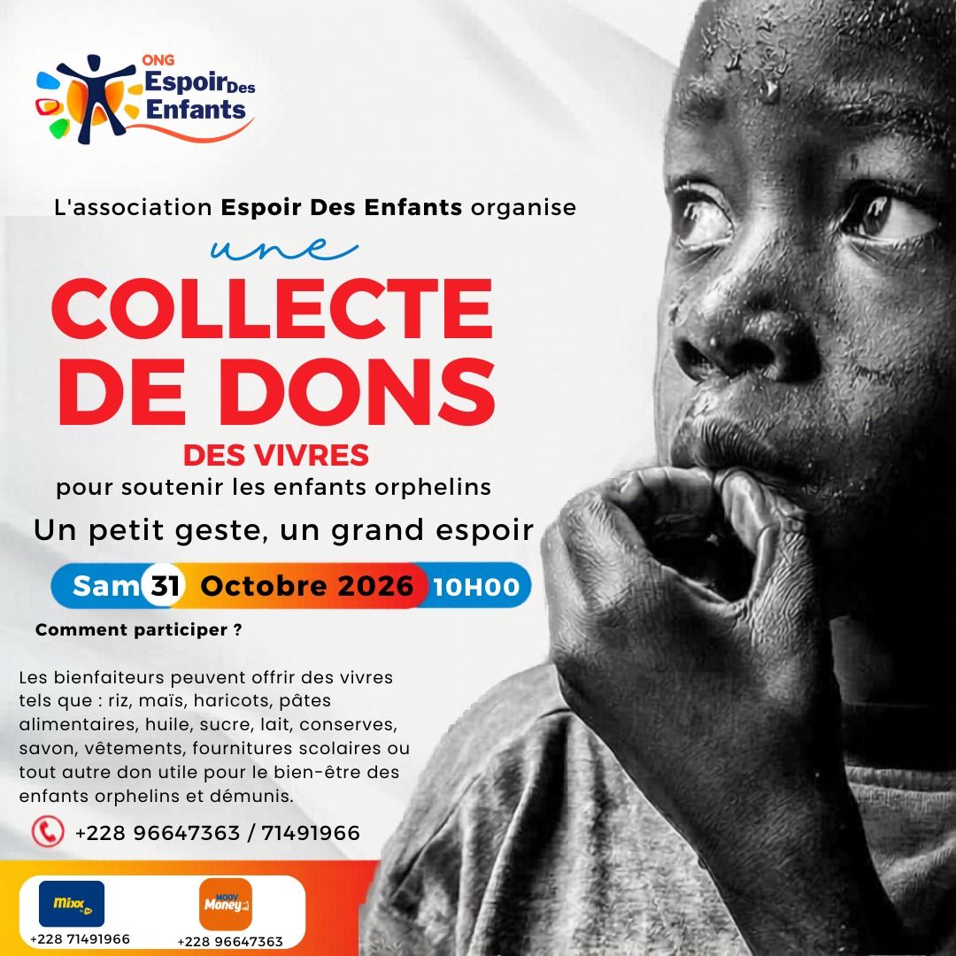 📢 APPEL À LA SOLIDARITÉ