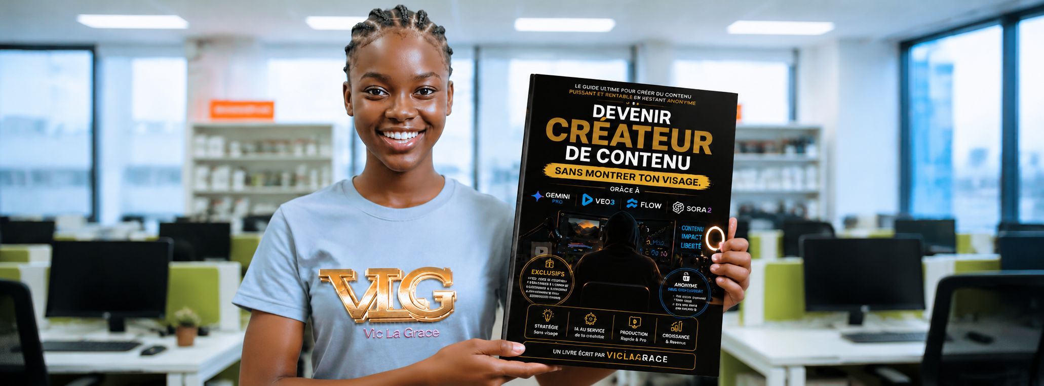 DEVENIR CRÉATEUR DE CONTENU SANS MONTRER SON VISAGE