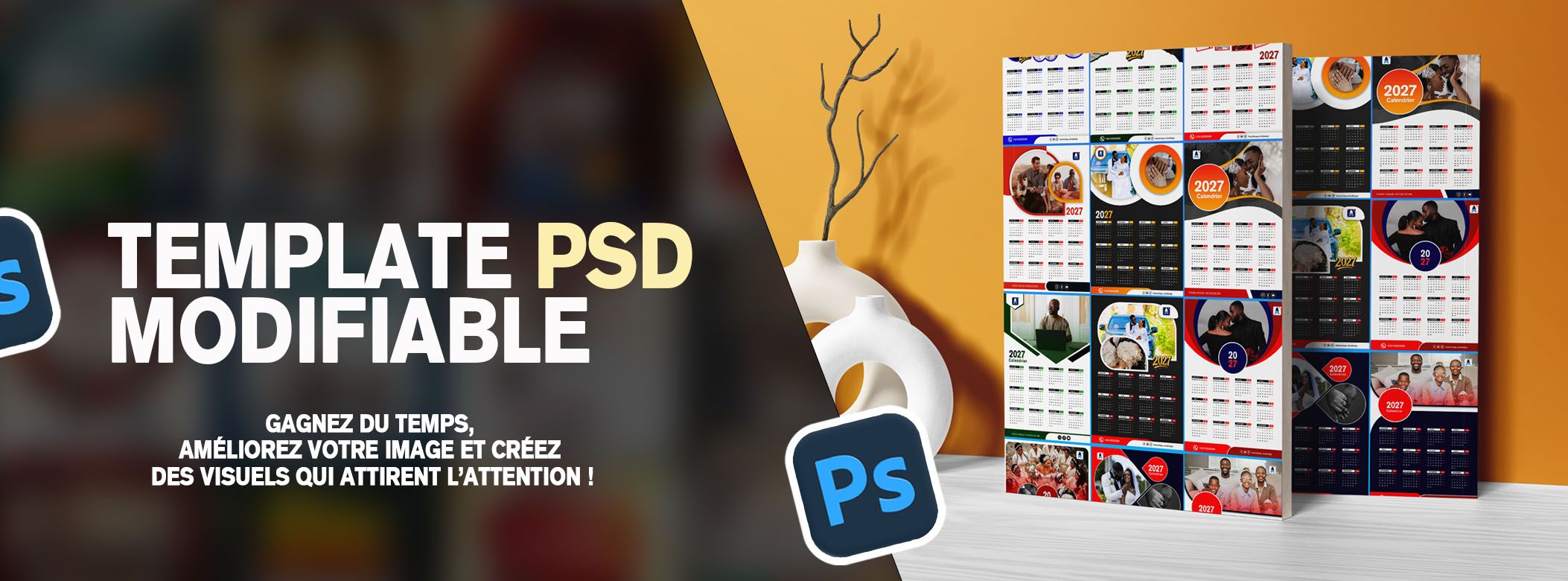 Template Calendrier 2027