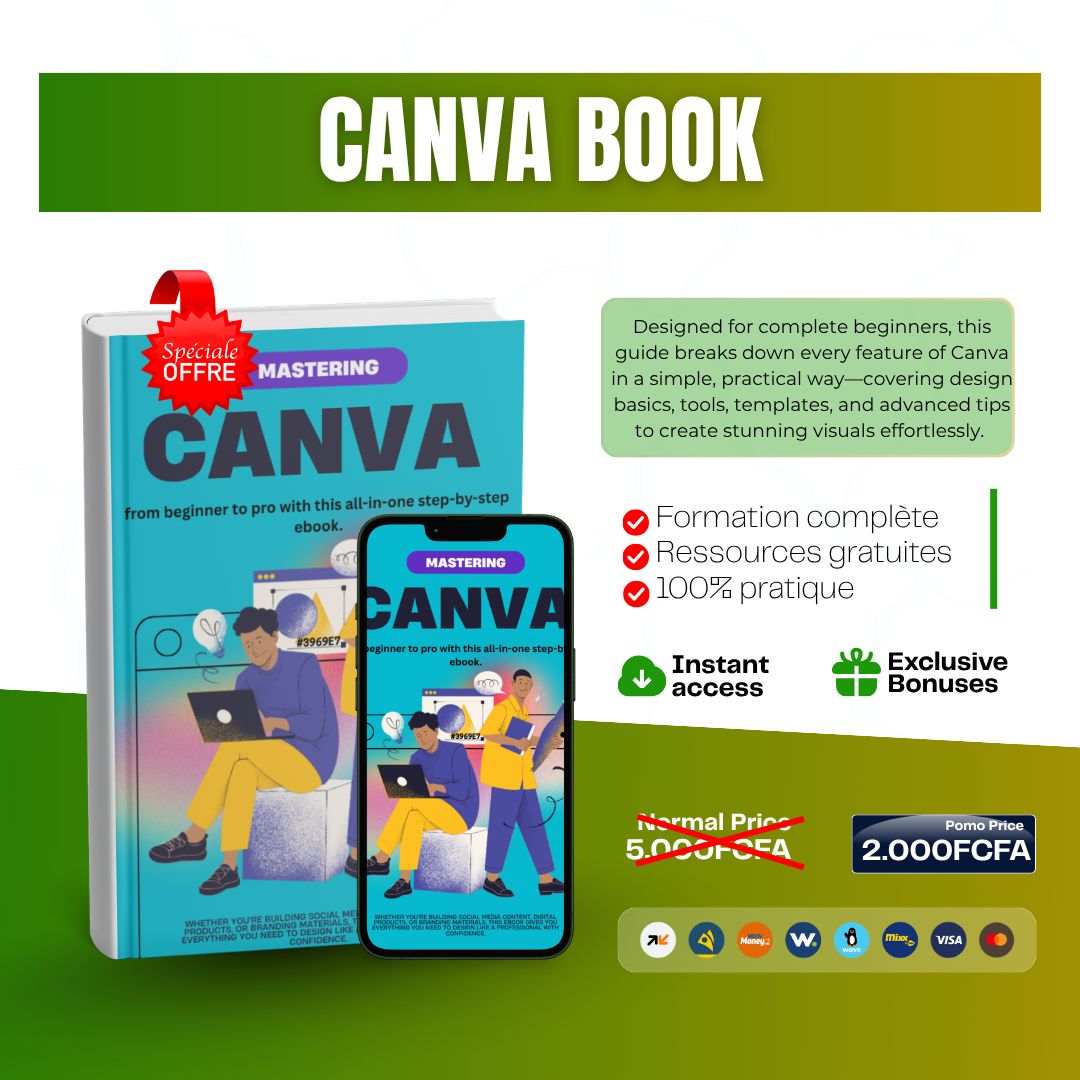 Livre Essentiel pour Maîtriser Canva Rapidement
