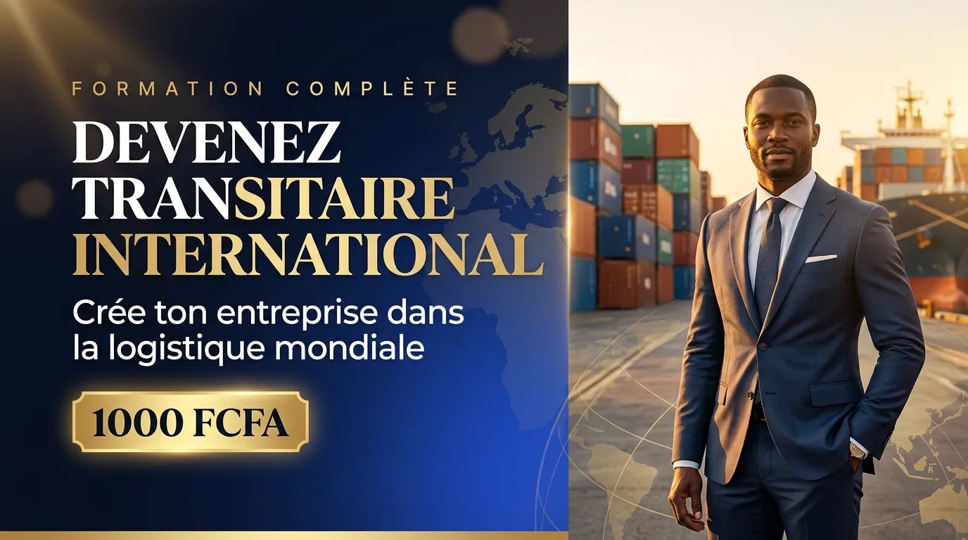DEVENEZ TRANSITAIRE INTERNATIONAL : Créez votre entreprise rentable dans la logistique mondiale