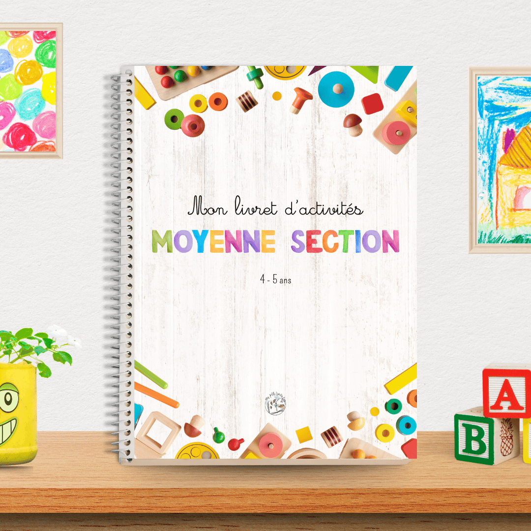 📚 Mijn activiteitenboekje voor de middelbare kleuterklas — 4-5 jaar (NLD)