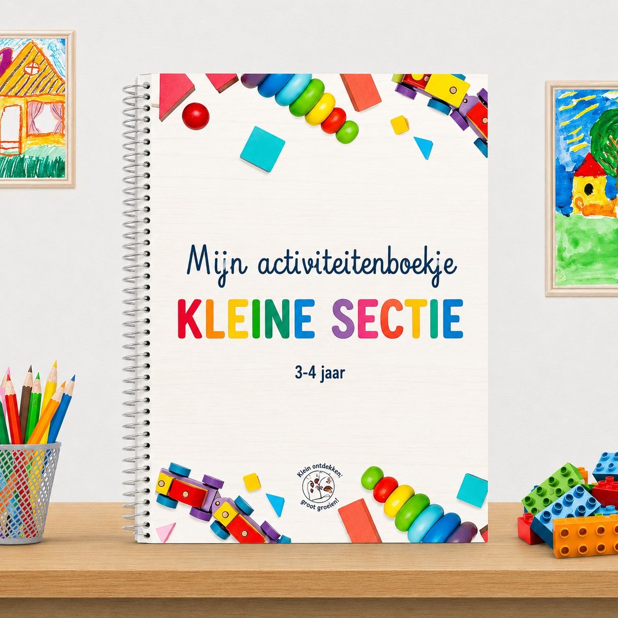 📚 Mijn activiteitenboekje voor de kleuterklas — 3-4 jaar (NLD)