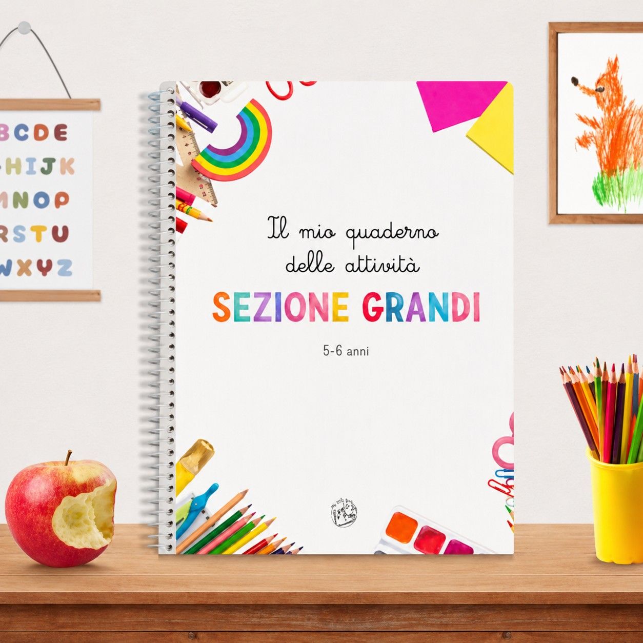 📚 Il mio quaderno delle attività per la classe grande — 5-6 anni (IT)