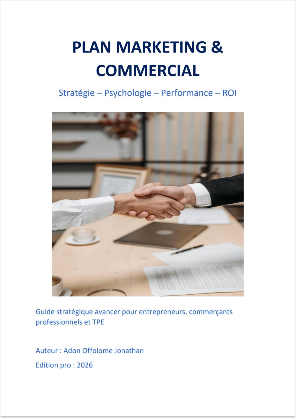 Guide PLAN MARKETING & COMMERCIAL Pack Pro - Edition 2026