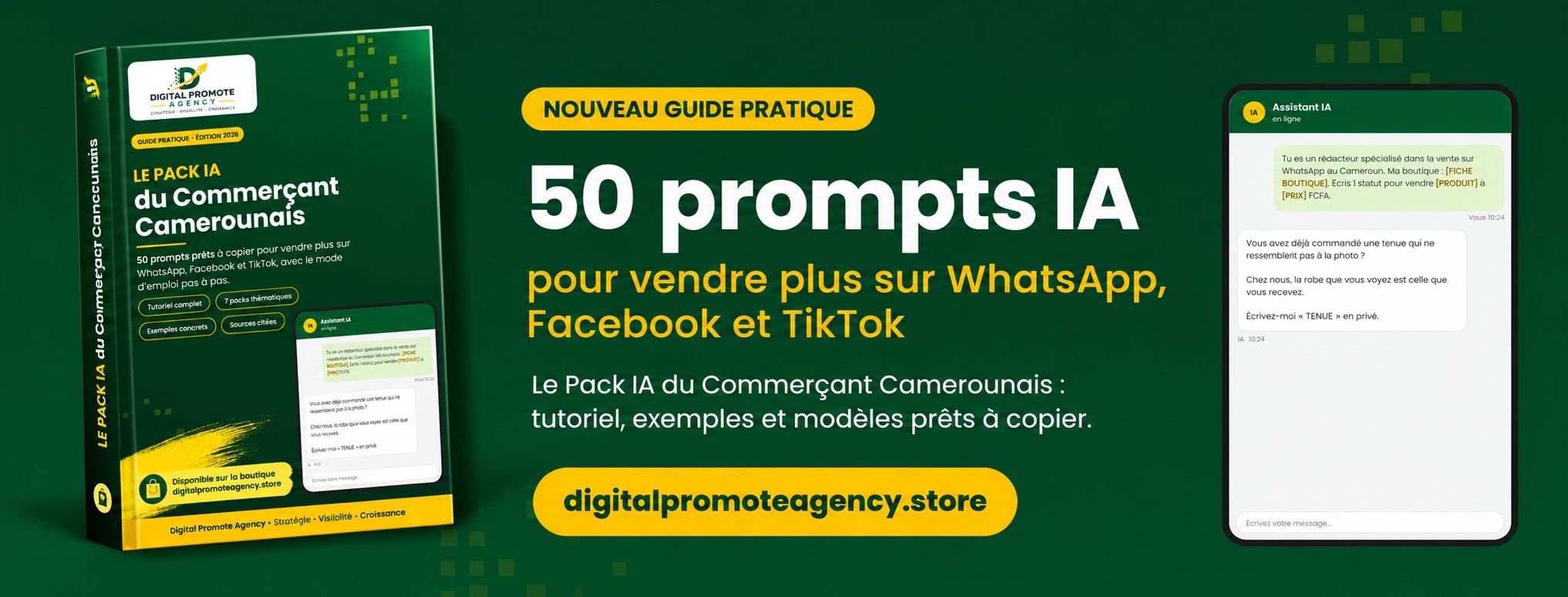 Le Pack IA du Commerçant Camerounais