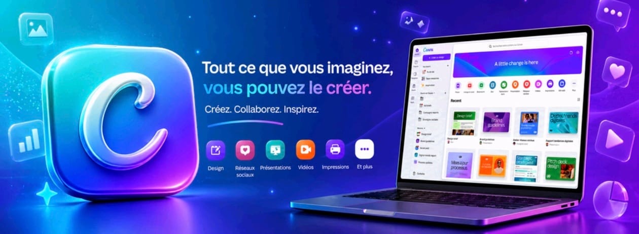 CANVA 2026 : Maîtrise l’outil N°1 pour créer des visuels qui convertissent