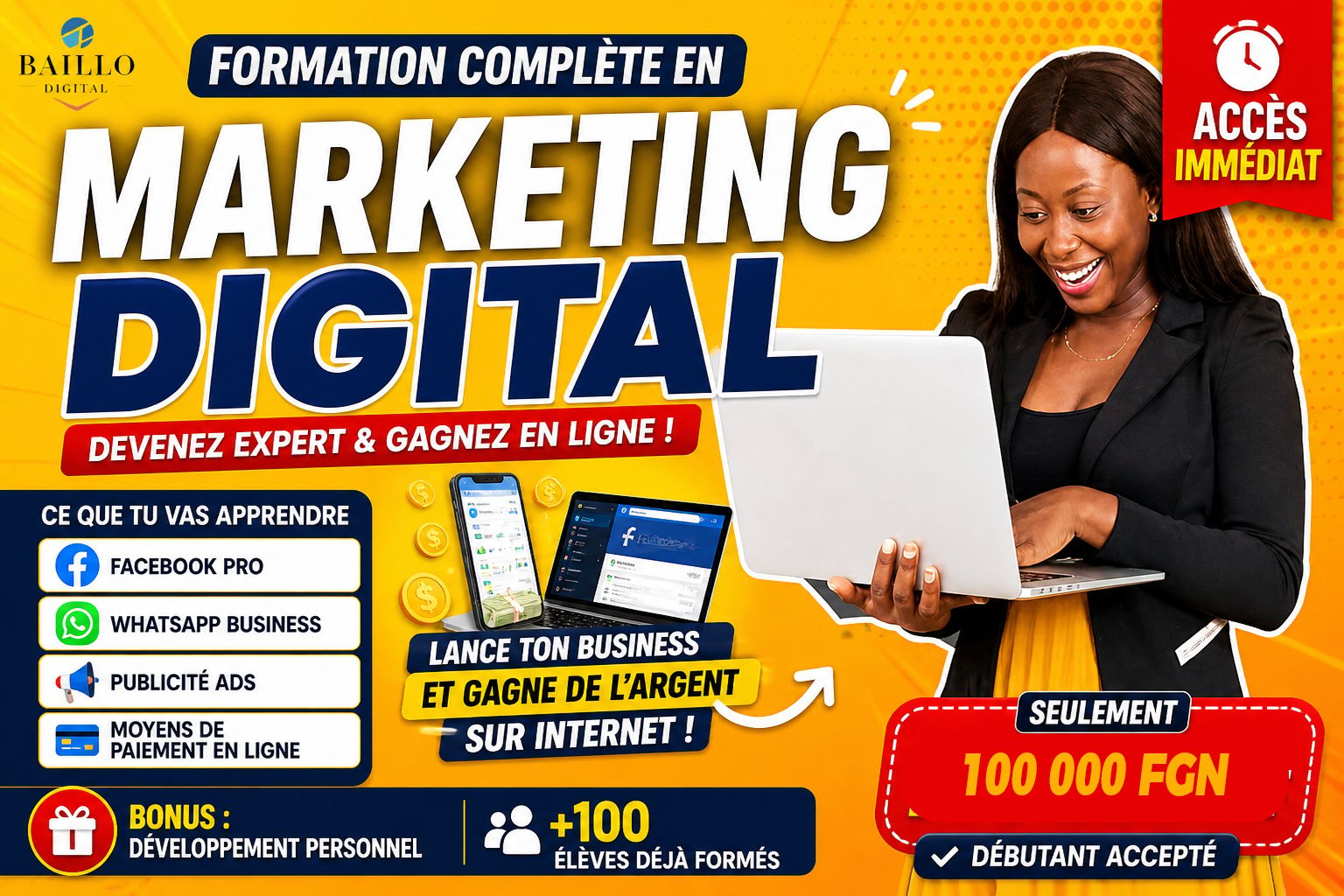 Formation Facebook ads
