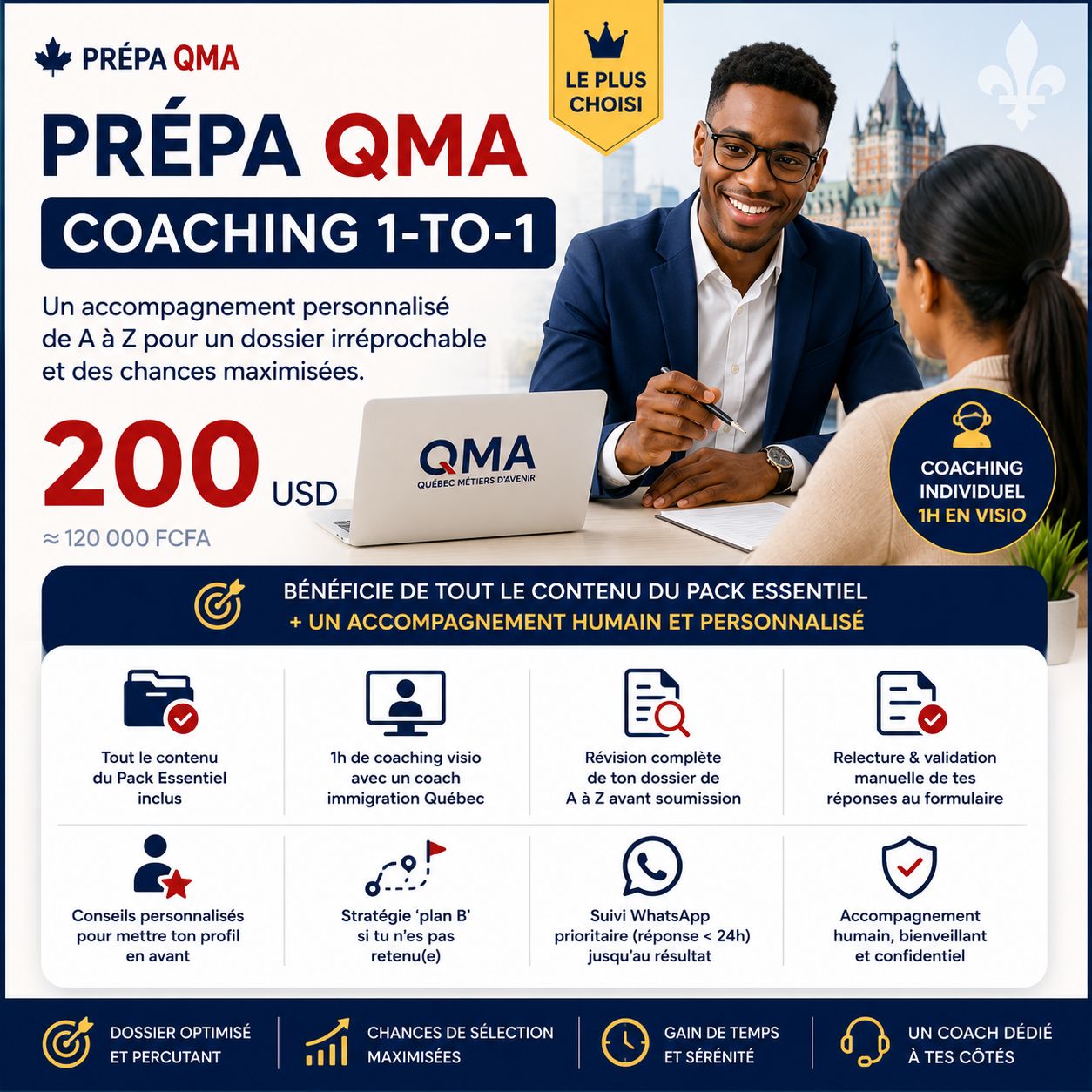 Prépa QMA — Coaching 1-to-1