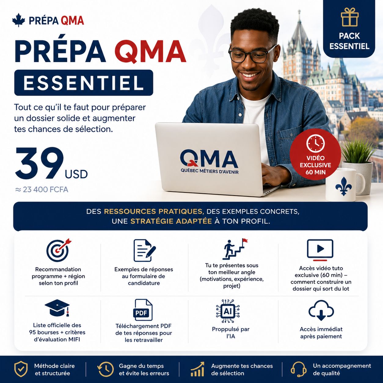 Prépa QMA — Essentiel