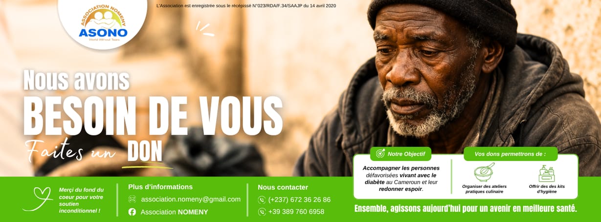 FAITES UN DON A L'ASSOCIATION NOMENY