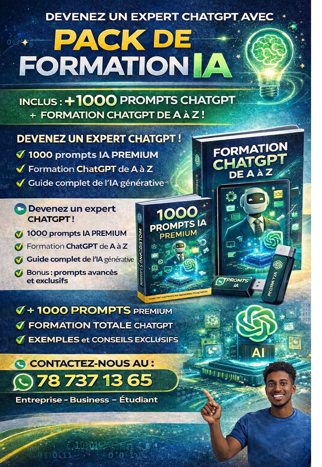 PROMPTS IA + FORMATION CHATGPT DE A a Z