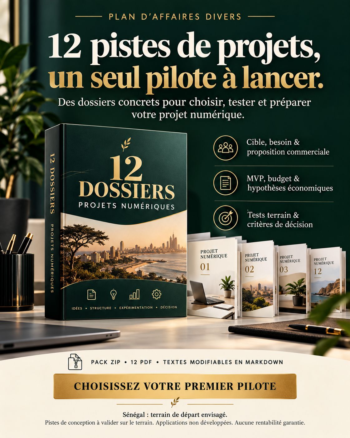 PLAN D AFFAIRES DIVERS