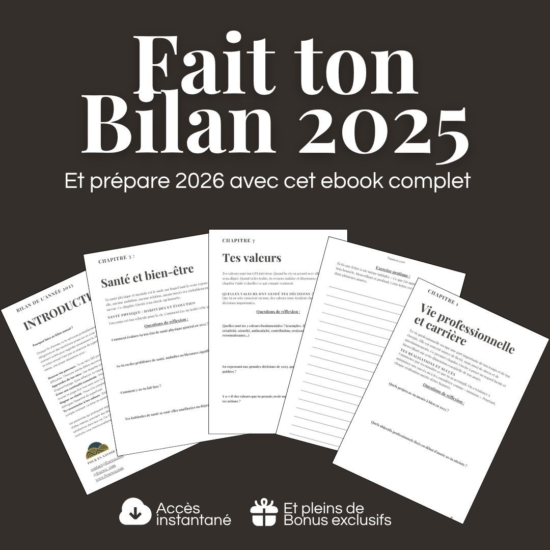 Fait un bilan complet grâce a ce guide - Fesewa