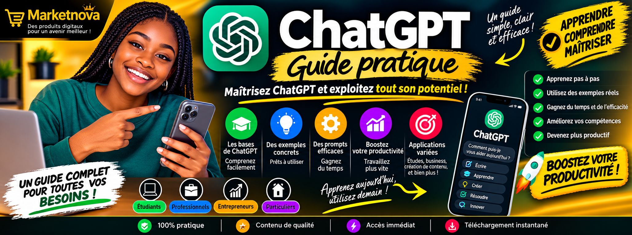 ChatGPT & l’IA : Le Guide Pratique