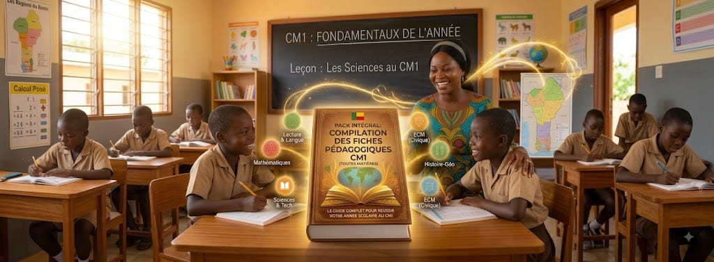Pack Intégral : Compilation des Fiches Pédagogiques CM1 (Toutes Matières)