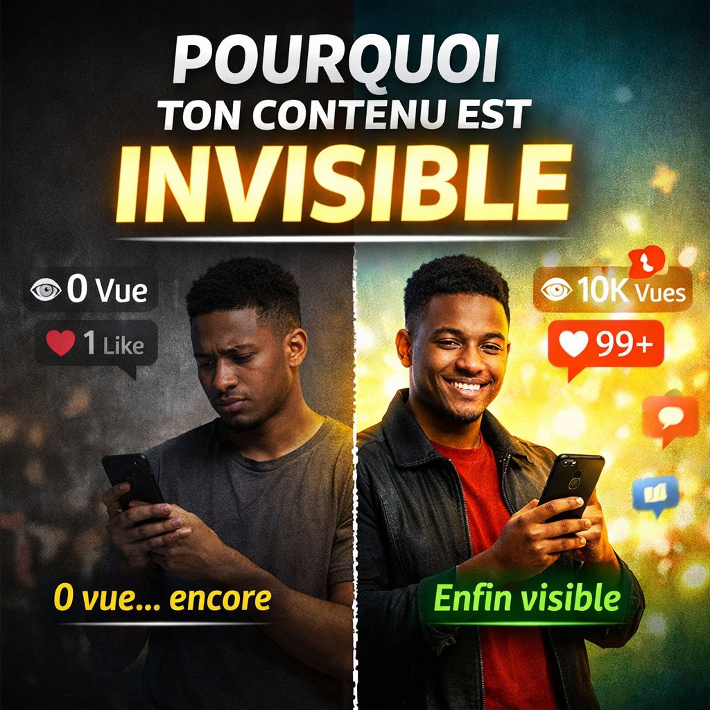 Pourquoi ton contenu est invisible sur les réseaux sociaux