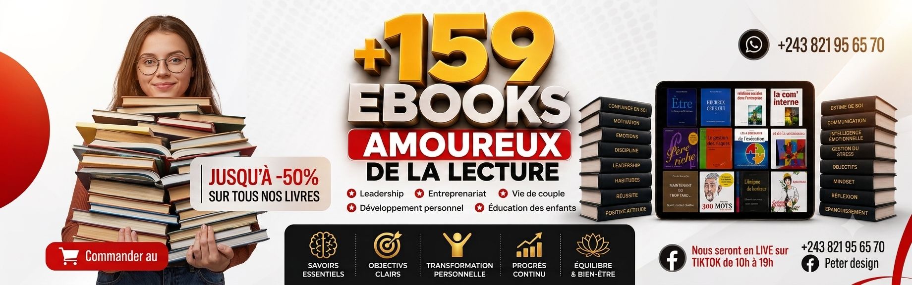 PACKS +159 EBOOKS (livres)