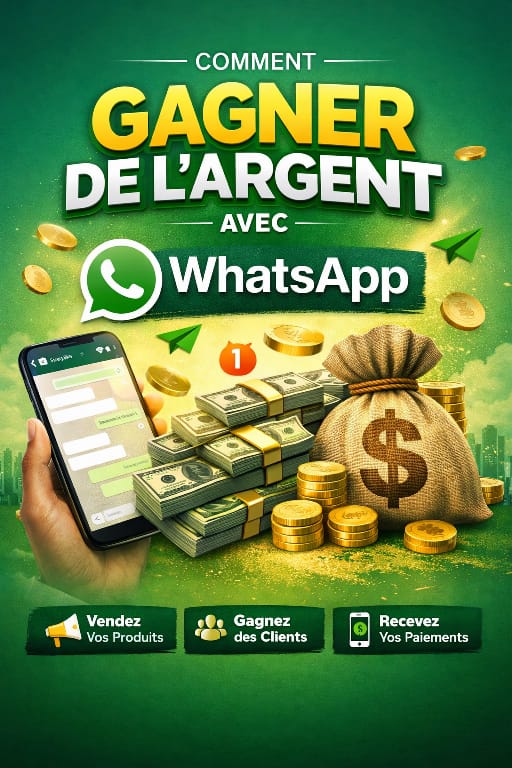 GAGNER L'ARGENT AVEC WATHSAPP