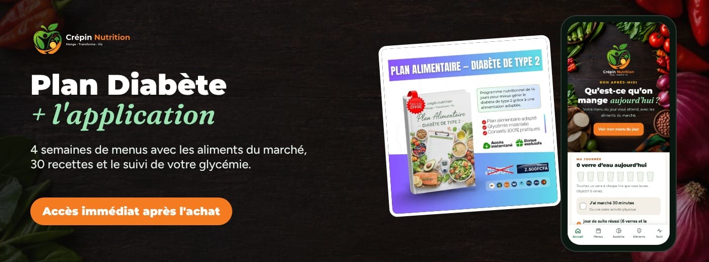 Plan Alimentaire Diabète + Application