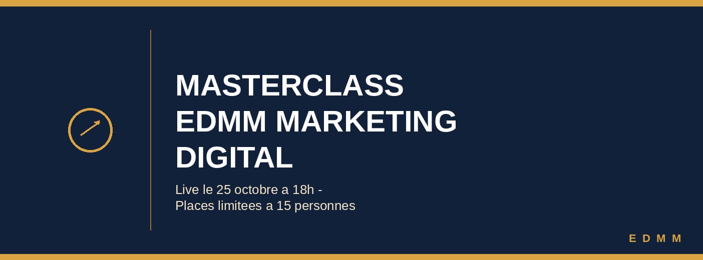 Masterclass EDMM — Marketing Digital (25 octobre)