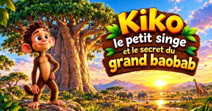 KIKO LE PETIT SINGE -  Le secret du Grand Baobab