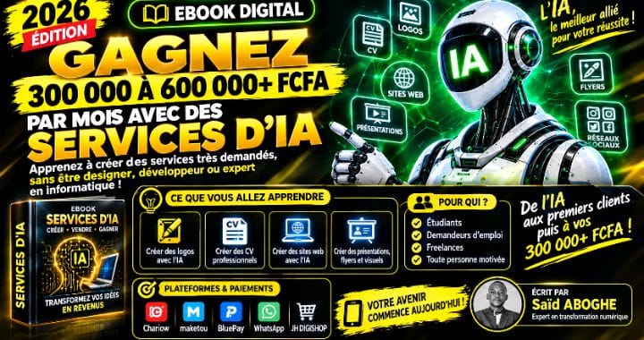 SERVICES D’IA : TRANSFORMEZ VOS COMPÉTENCES EN REVENUS