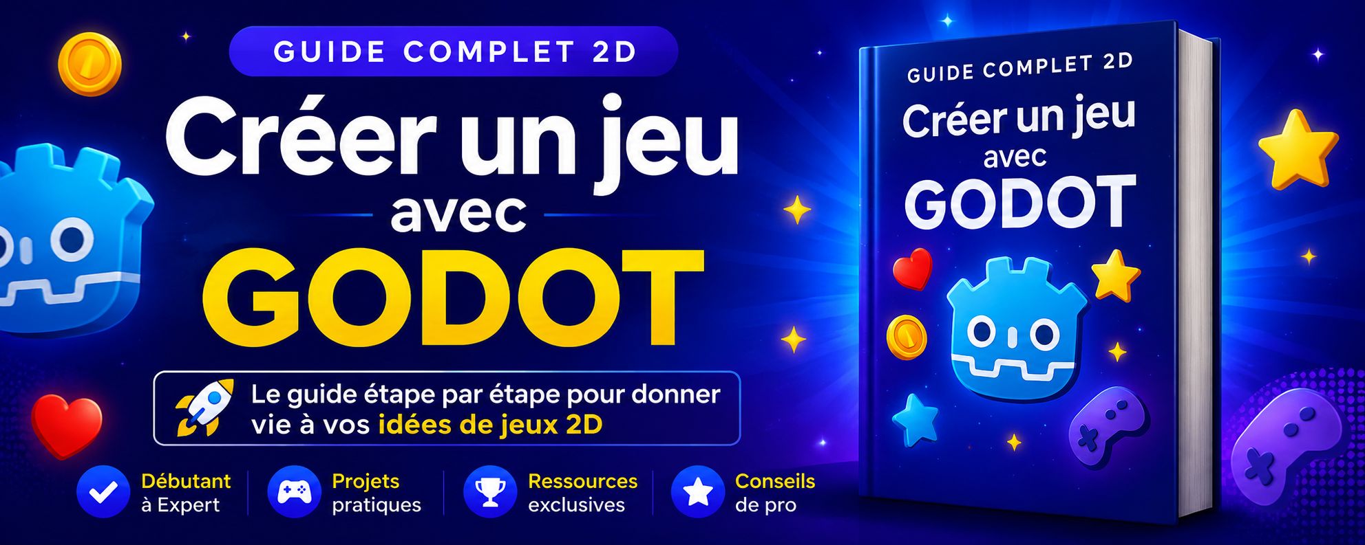 Comment Créer un Jeu 2D complet avec Godot Engine