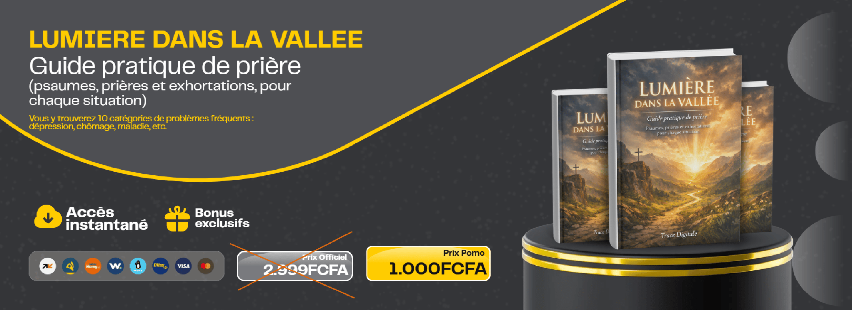 Lumière dans la Vallée : Guide pratique de prière pour chaque situation
