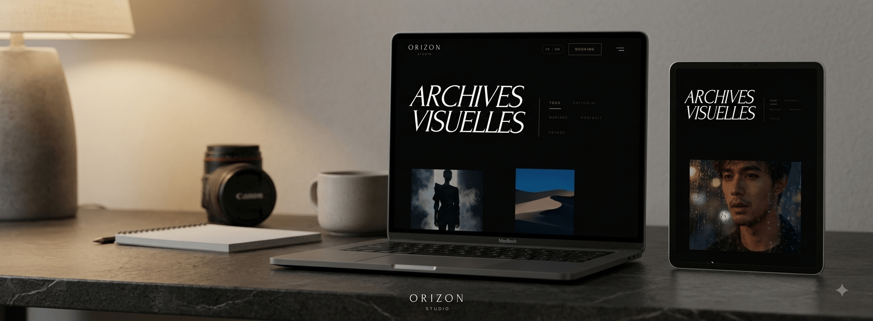 Orizon Studio -  Nuxt 4 Photography Portfolio