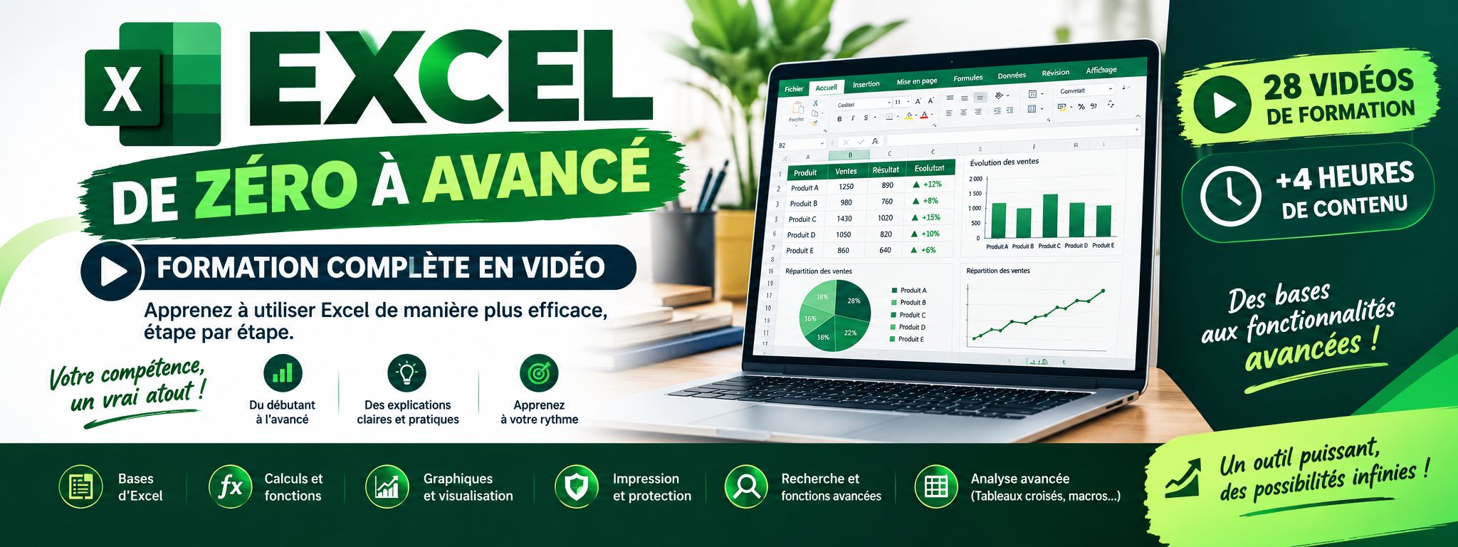 Formation Excel complète