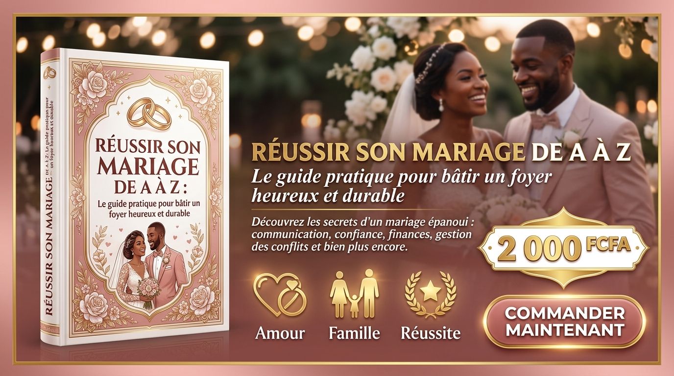 COMMENT RÉUSSIR SON MARIAGE DE A À Z