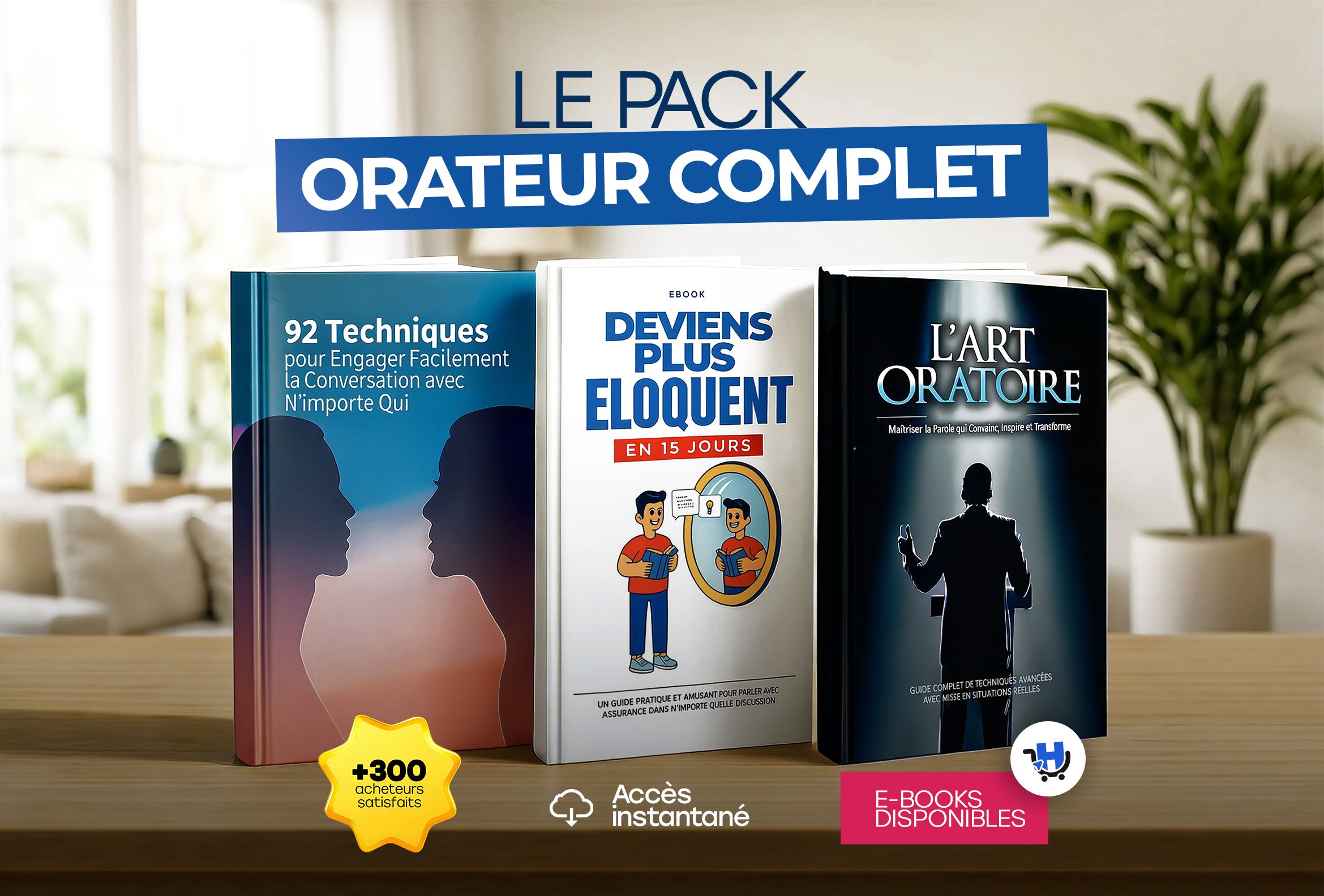 Le Pack Orateur Complet - 3 guides, une seule transformation