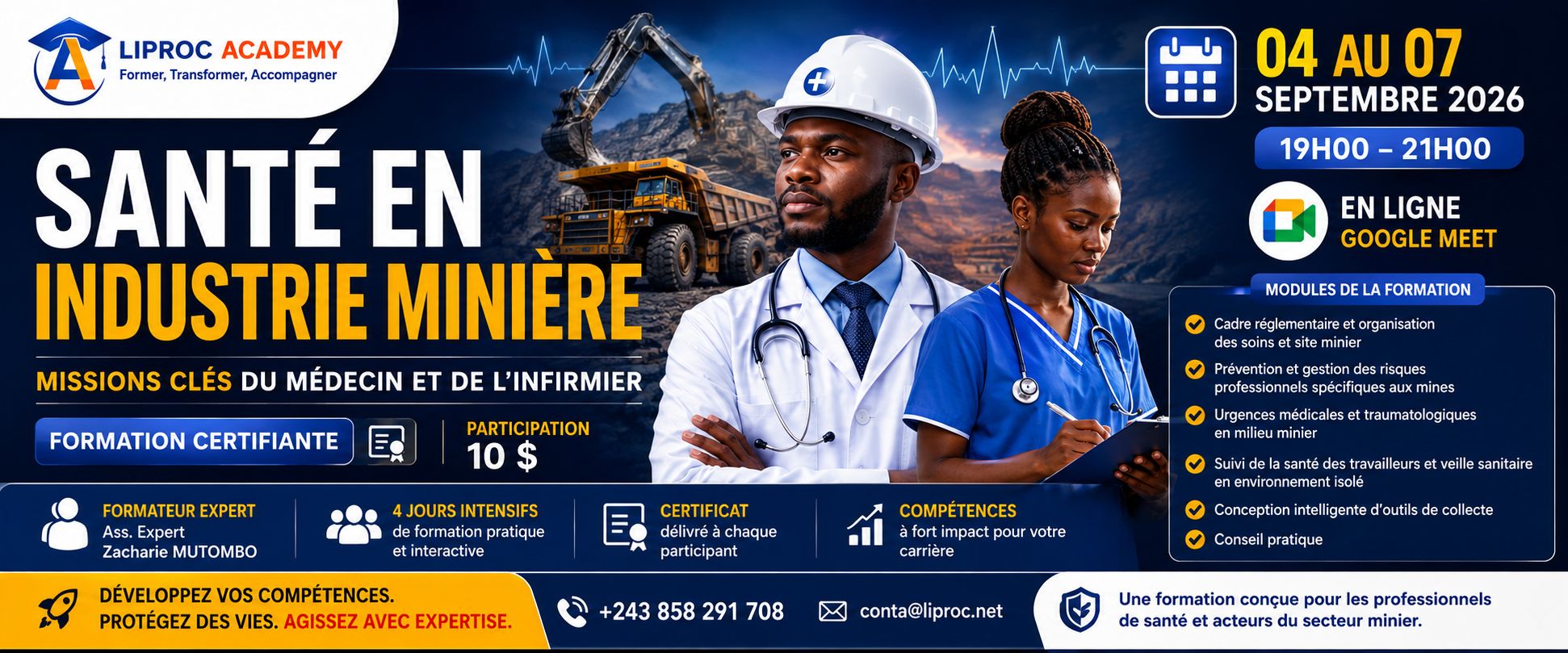 Boostez la sécurité en mines : guide complet du Médecin & Infirmier