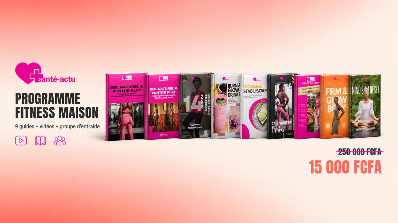 TON PROGRAMME COMPLET FITNESS À LA MAISON SANS COACH NI MATERIEL 30 JOURS