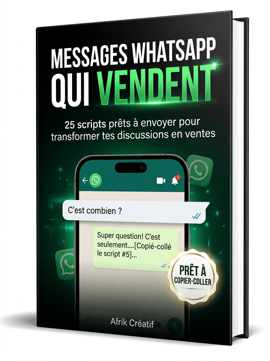 Messages WhatsApp qui vendent - 28 scripts prêts à copier