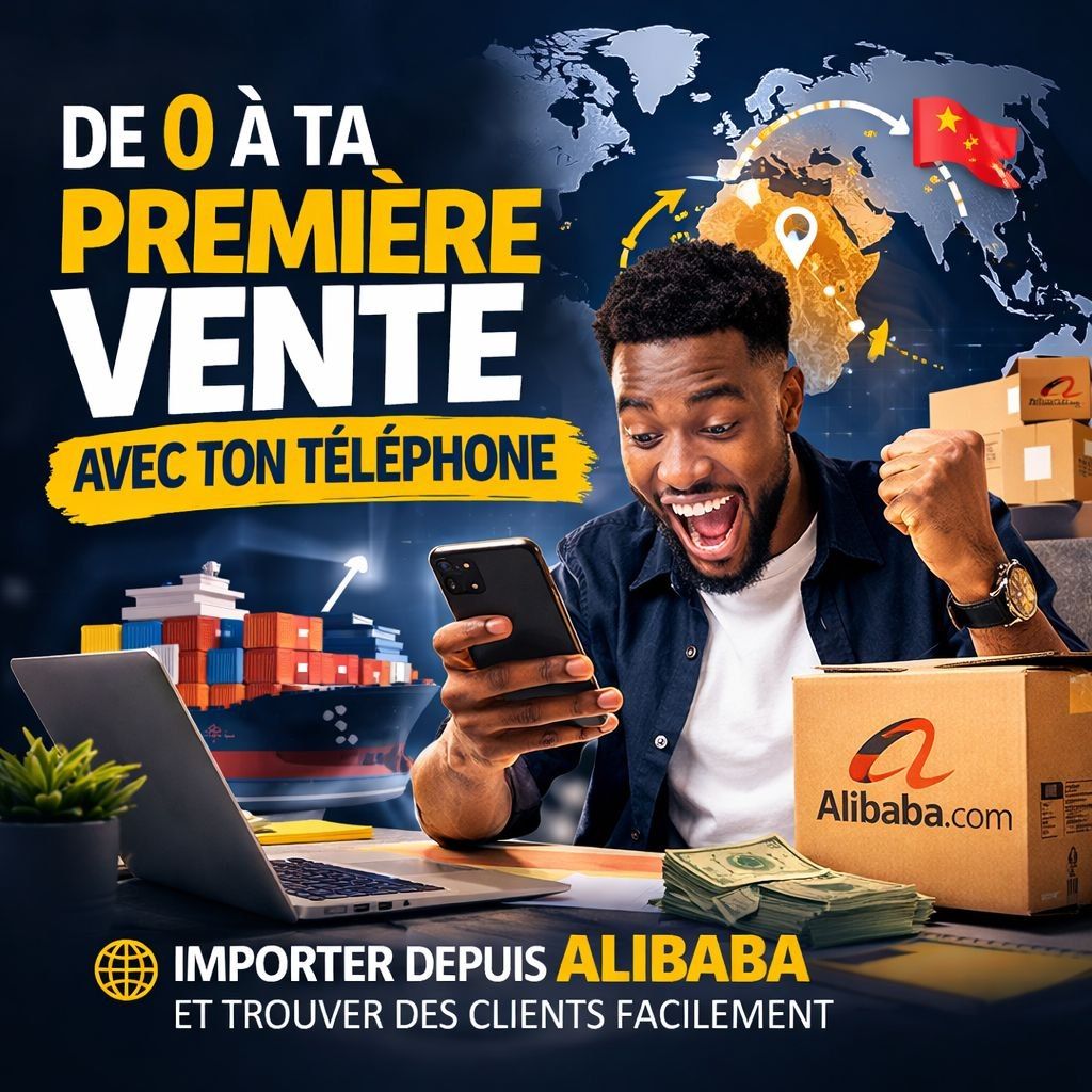 De 0 à tes Premières Vente en importation