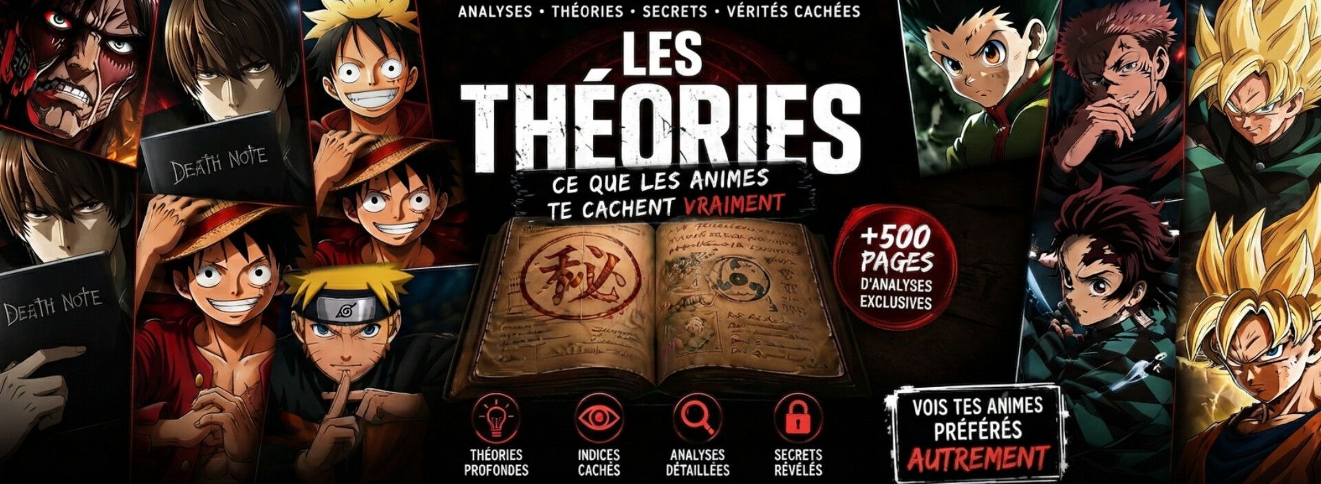 LES CODES SECRETS DES ANIMÉS