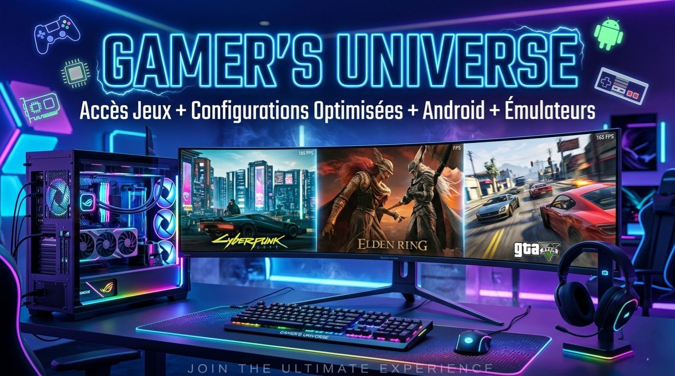 Gamer's Universe : Abonnement Jeux vidéos