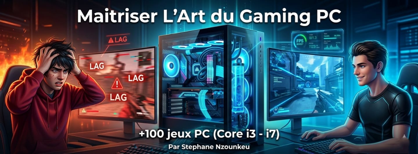 Maîtriser L'Art du Gaming PC (Core i3 - i7)