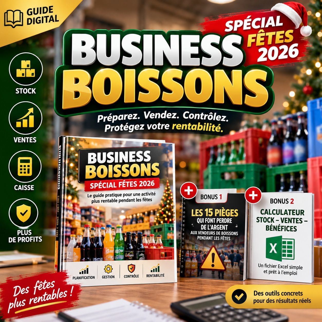 BUSINESS BOISSON SPECIALES FETES 2026