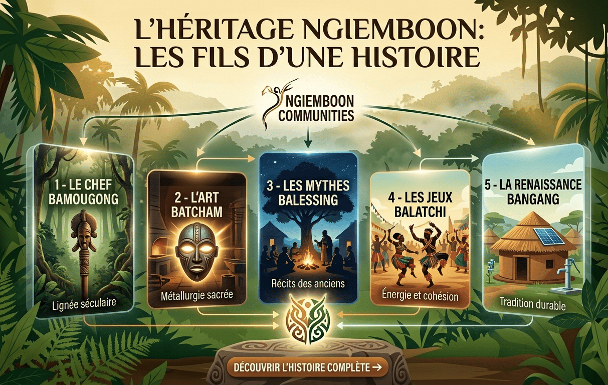 La Genèse Ngiemboon : Voyage au Cœur des Groupements Sacrés