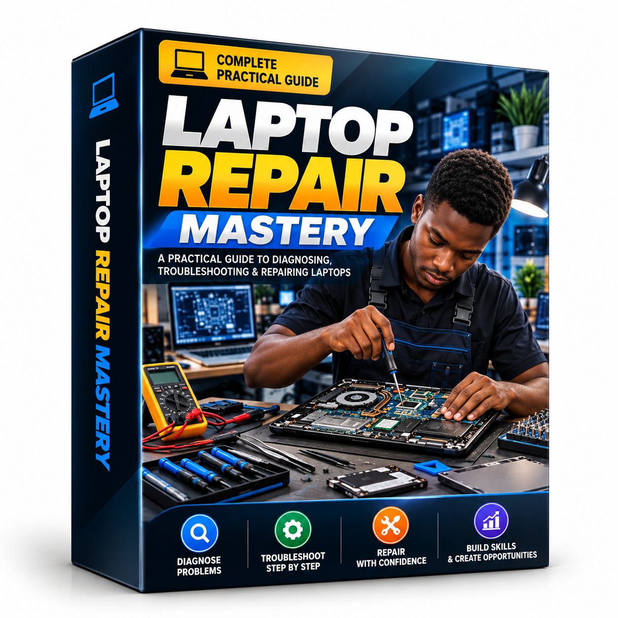 💻 BECOME A COMPUTER REPAIR EXPERT: DIAGNOSE ANY LAPTOP + 20 SOFTWARE TOOLS + TECHNICIAN COMMUNITY
