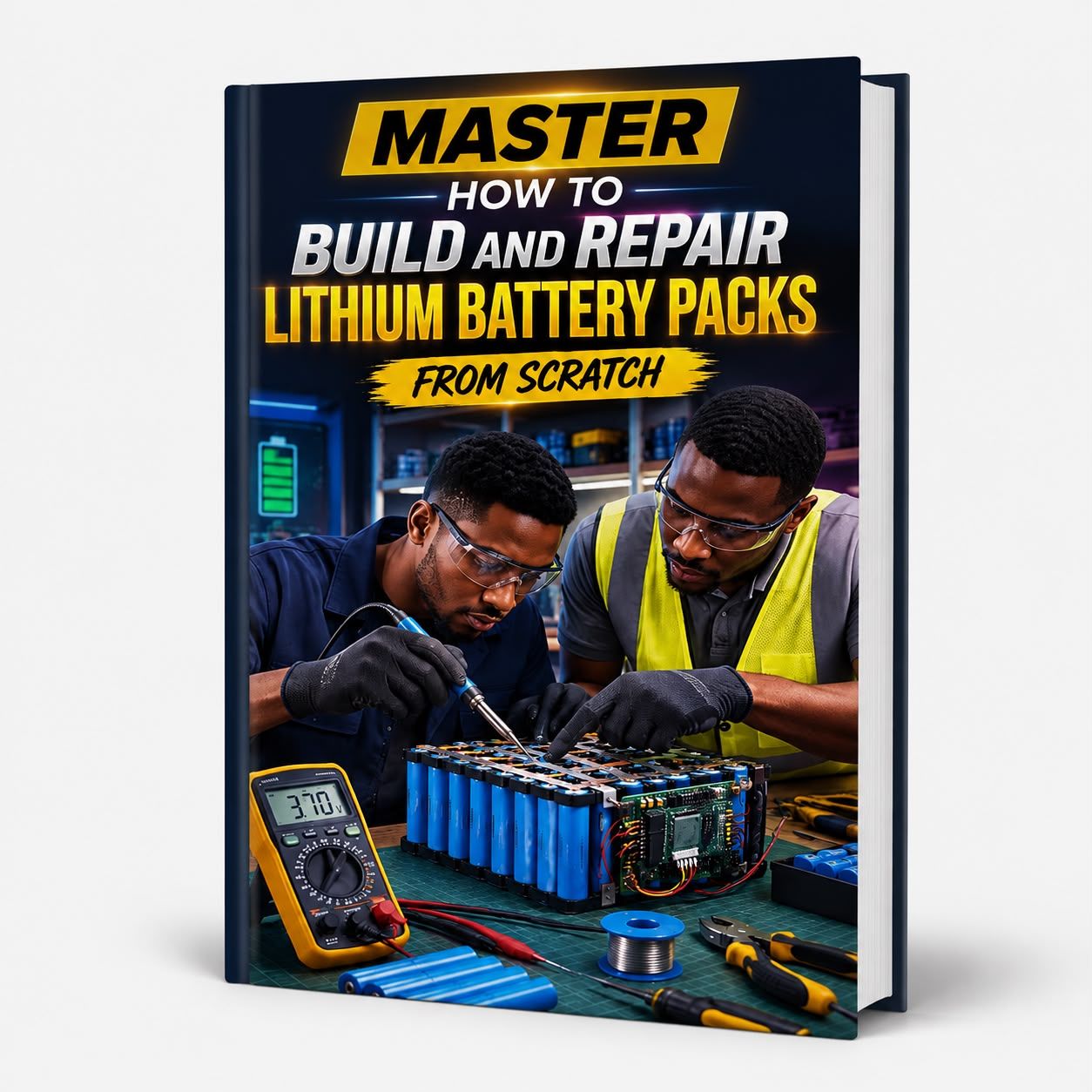 Master How to build and repair Lithium Battery Packs from scratch ( 5,500+ Verified Purchases )