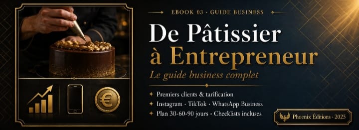 DE PÂTISSIER À ENTREPRENEUR : le guide business complet