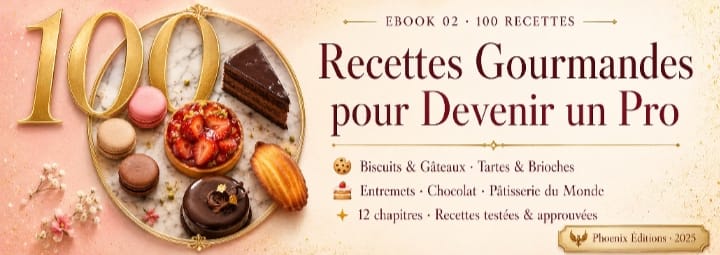 100 RECETTES GOURMANDES POUR DEVENIR UN PRO DE LA PÂTISSERIE