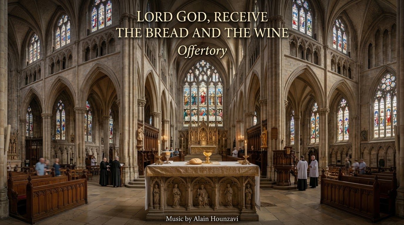 Lord God, Receive the Bread and the Wine | Offertory