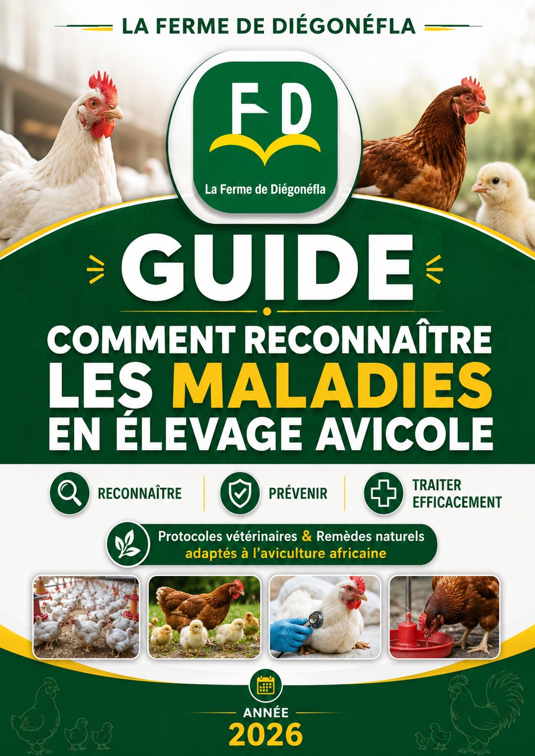 Gardez votre ferme en santé : Guide rapide pour reconnaître les maladies aviaires