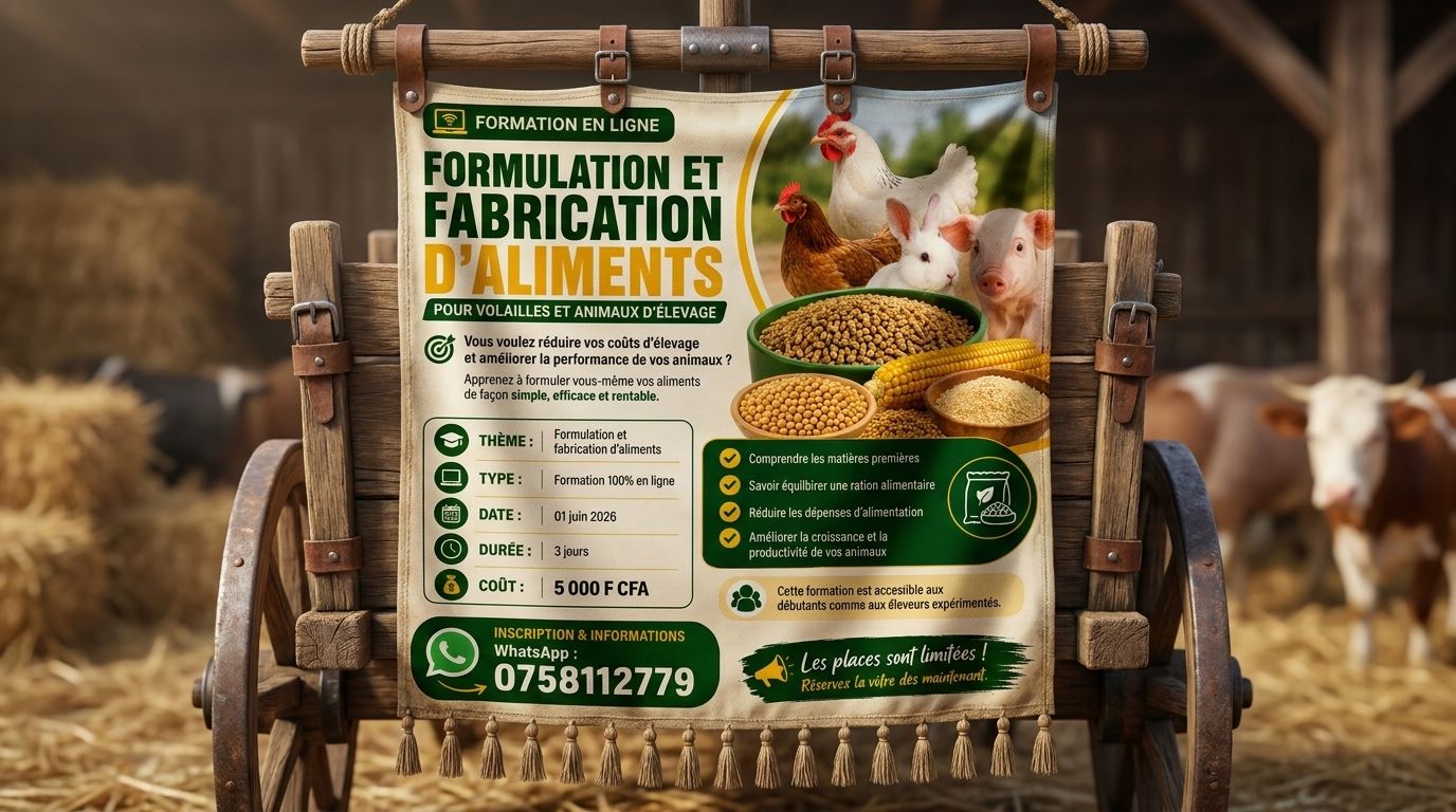 FORMATION EN LIGNE : FORMULER ET FABRIQUER SOS PROPRES ALIMENTS