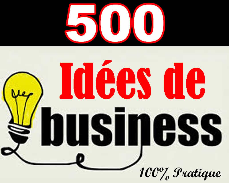 LES MEILLEURS PROJETS A ENTREPRENDRE SANS PERDRE TON ARGENT